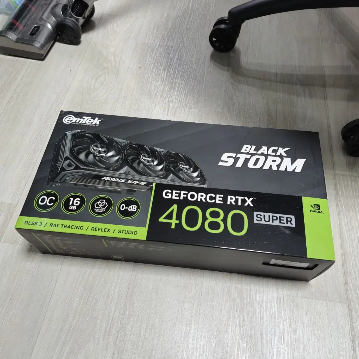 이엠텍 지포스 RTX 4080 SUPER BLACK STORM OC D6